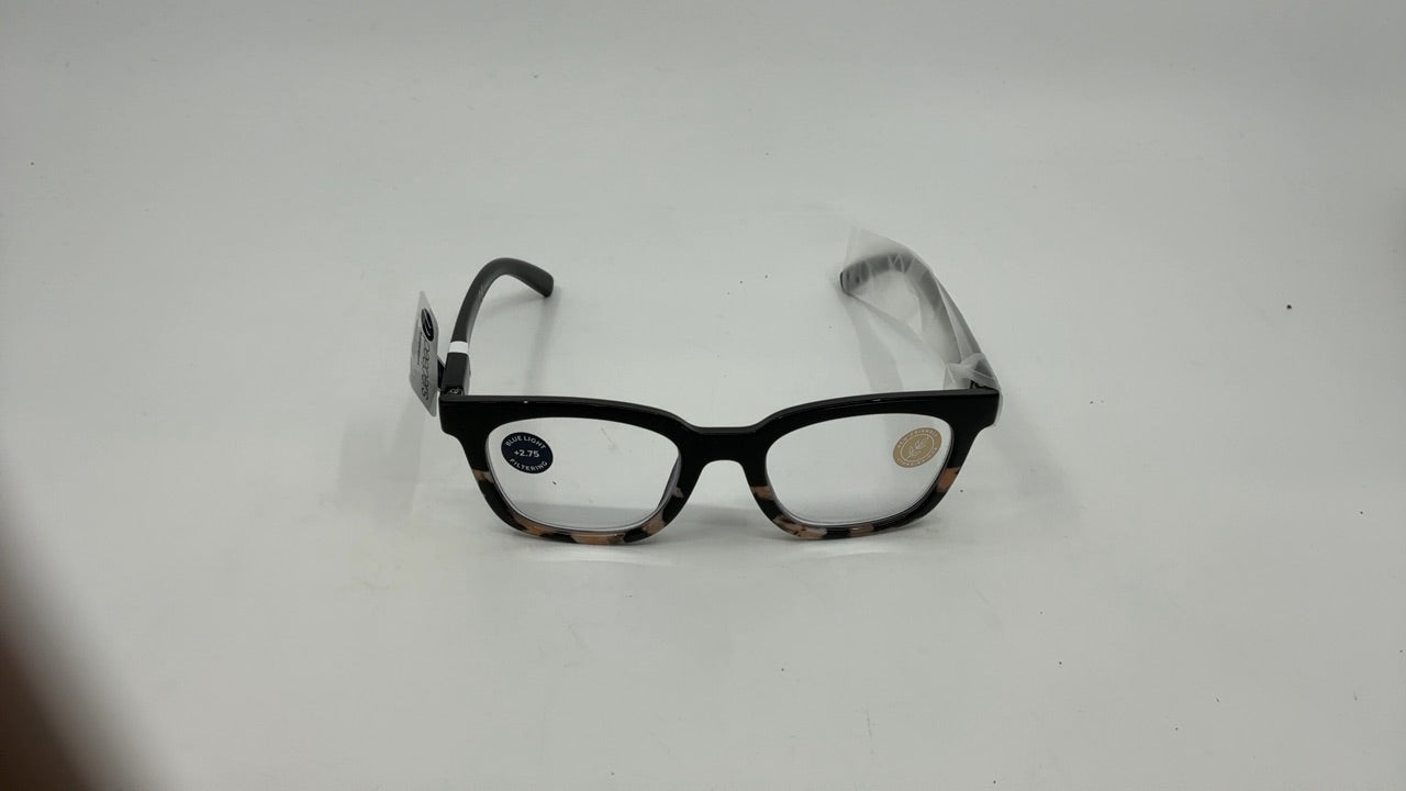 Peepers by PeeperSpecs Women's to The Max Square Reading Glasses, Black Marble, +2.75 - Image 6