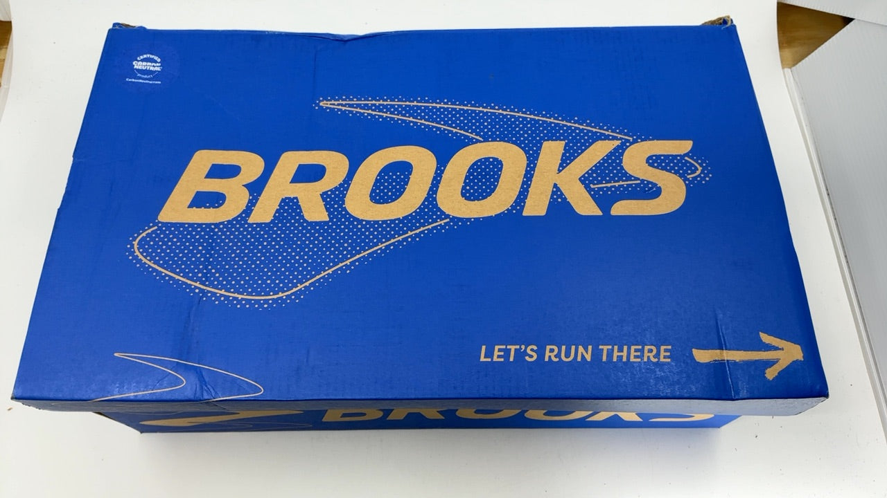 Brooks Men’s Ghost 16 Neutral Running Shoe - Primer/Grey/Lime - 9 X-Wide - Image 6