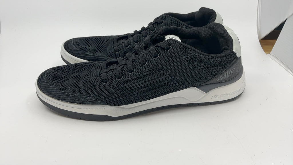 Skechers USA Men's Men's Corliss-Dorset Sneaker, Black, 12 - Image 8