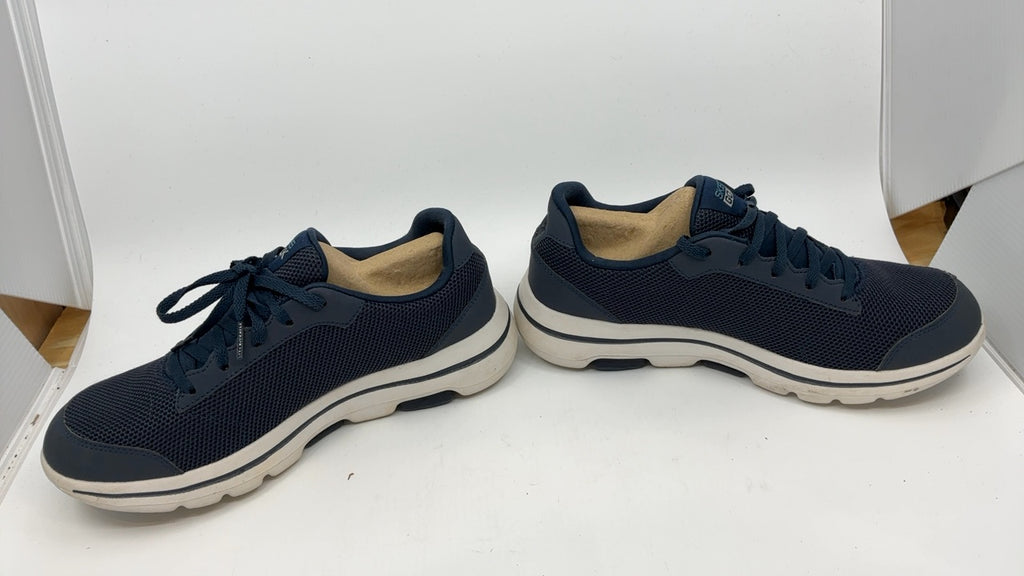 Skechers Men's Gowalk 5 Qualify - Athletic Mesh Lace Up Performance Walking Shoe, Navy/Blue, 7 - Image 3
