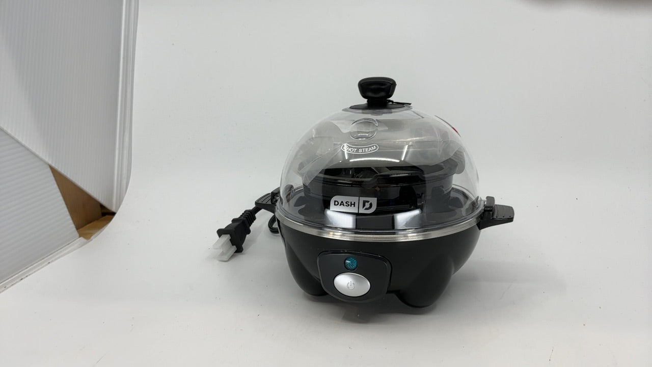 DASH Rapid Egg Cooker: 6 Egg Capacity Electric Egg Cooker for Hard Boiled Eggs, Poached Eggs, Scrambled Eggs, or Omelets with Auto Shut Off Feature - Black - Image 7