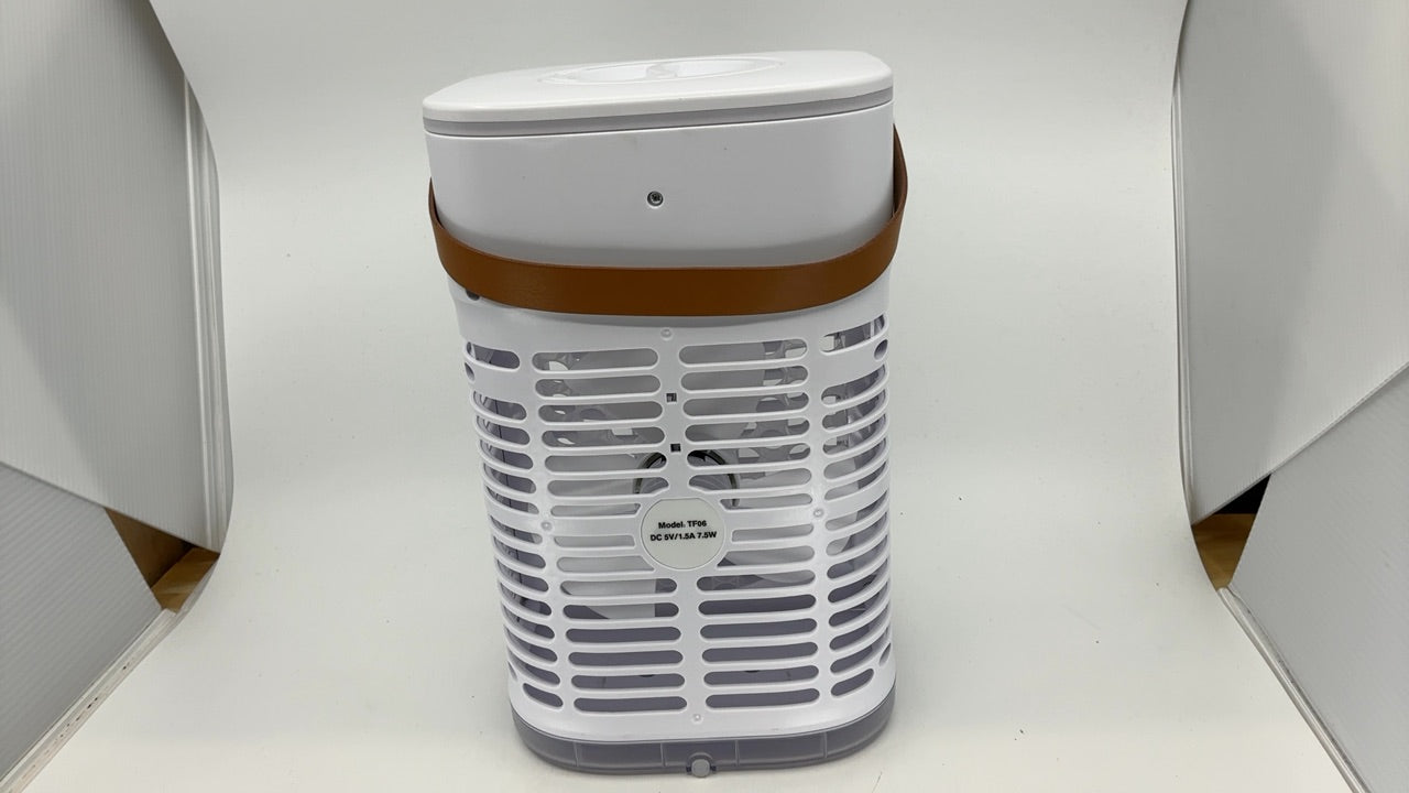 Mini Air Conditioner, Portable Air Conditioners w/Remote, Auto-off Timer, 5400mAh Built-in Battery,1.2L Water Tank & 2 Ice Boxes, Evaporative Air Cooler With 3Speeds, Desktop Fan For HomeOutdoors - Image 6