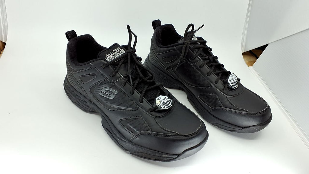 Skechers for Work Women's Dighton Bricelyn Work Shoe, Black, 11 M US - Image 7