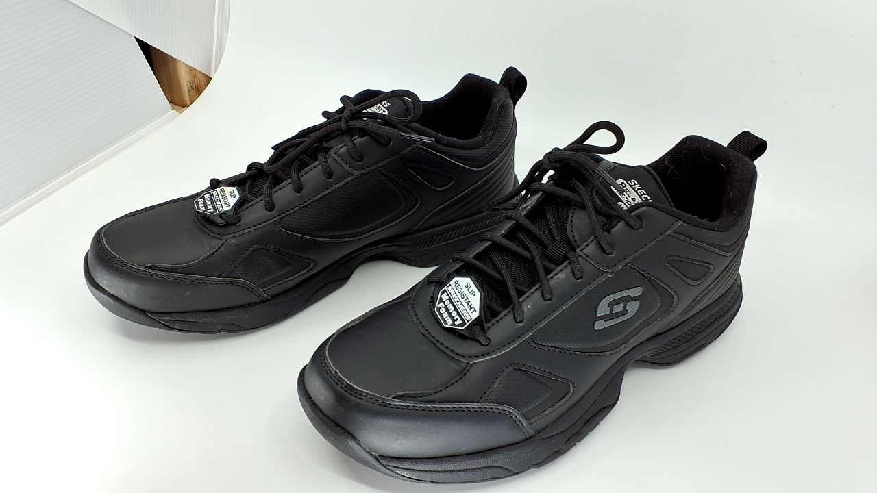 Skechers for Work Women's Dighton Bricelyn Work Shoe, Black, 11 M US - Image 8