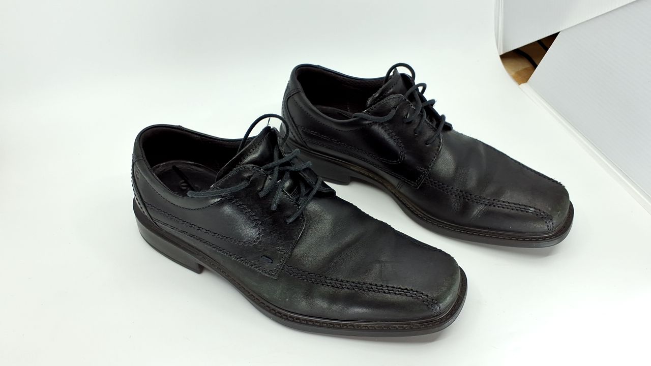 ECCO Men's New Jersey Tie Oxford,Black,40 EU (US Men's 6-6.5 M) - Image 5