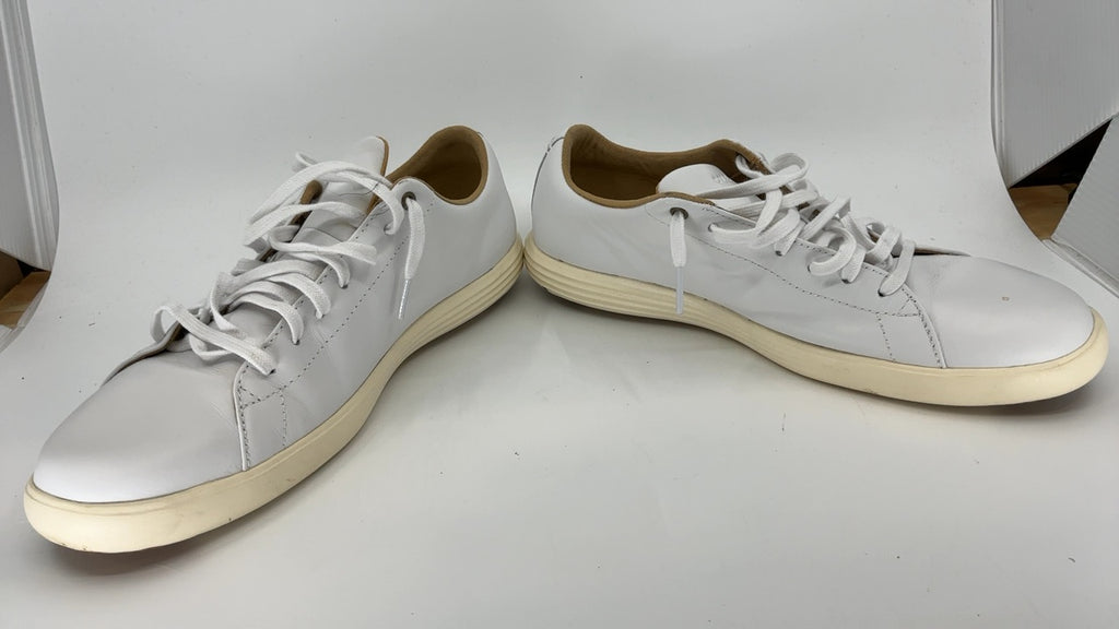 Cole Haan Men's Grand Crosscourt II Sneaker, white leather, 8.5 Medium US - Image 7