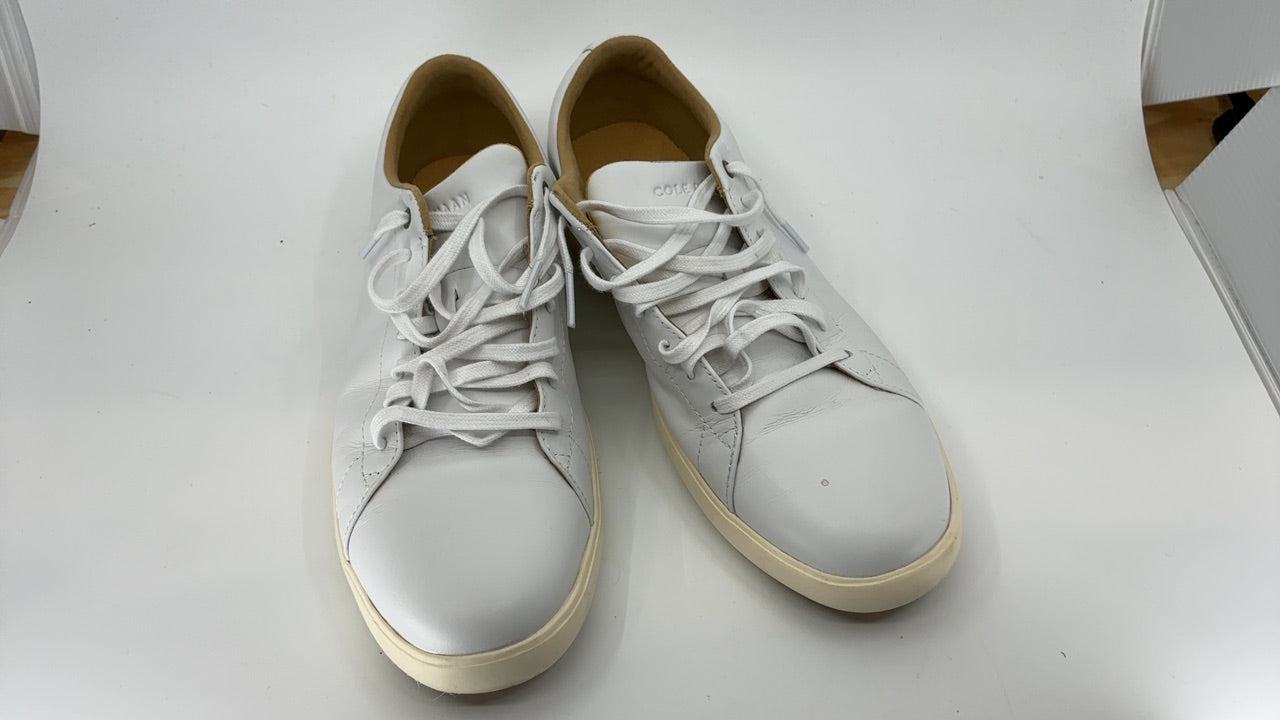 Cole Haan Men's Grand Crosscourt II Sneaker, white leather, 8.5 Medium US - Image 9