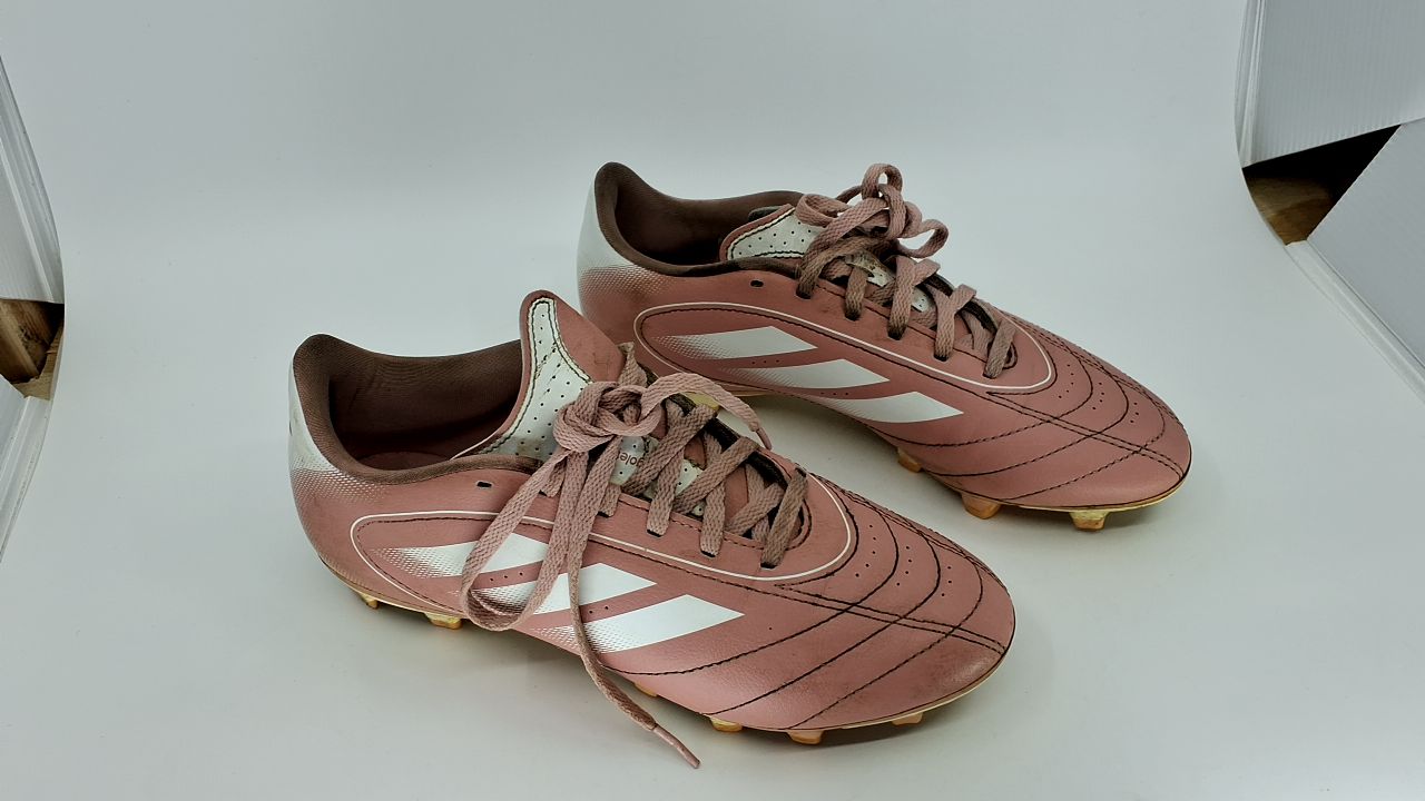 adidas Goletto IX Firm Ground Soccer Sneakers, 6.5 US Men, Wonder Mauve