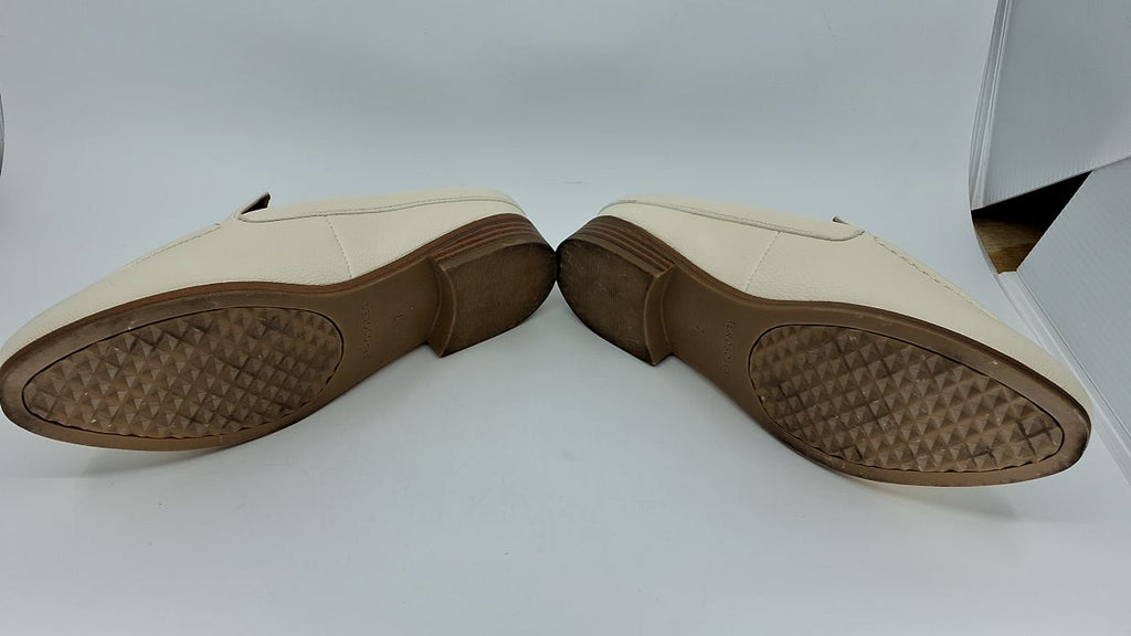 Aerosoles Women's ENRIGHT Loafer Flat, Eggnog PU Leather, 7 Wide - Image 9
