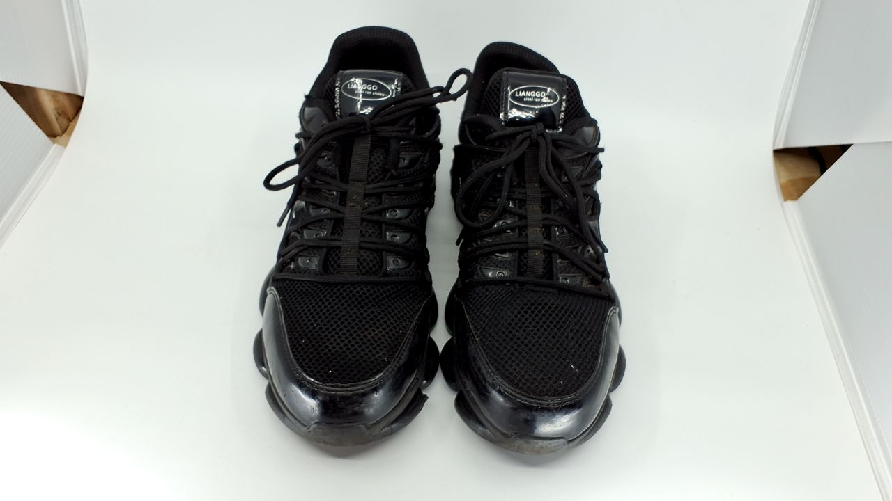 Steel Toe Shoes for Men Women Composite Toe Shoes Indestructible Safety Lightweight Steel Toe Sneakers Slip Resistant Puncture Proof Air Cushion Breathable Industry Construction Work 42 - Image 4