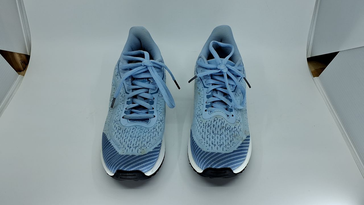 Womens Walking Shoes Size 8 Light Blue Orthotic Sneakers for Pain Relief