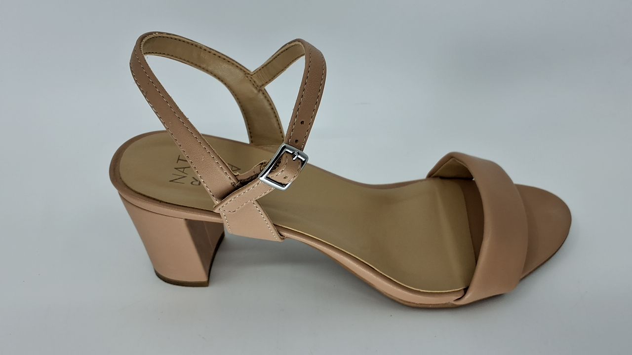 Naturalizer Womens Bristol Heeled Sandal Creme Brulee Beige 10 W - Image 6