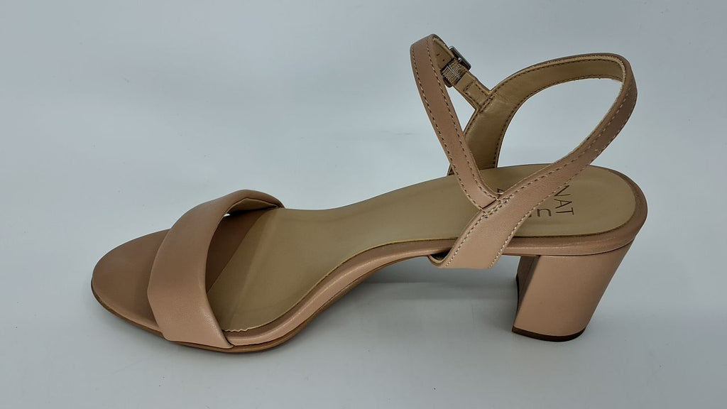 Naturalizer Womens Bristol Heeled Sandal Creme Brulee Beige 10 W - Image 7