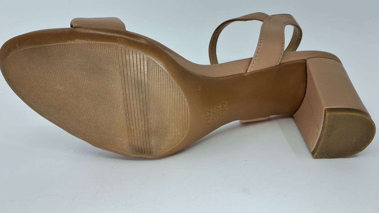 Naturalizer Womens Bristol Heeled Sandal Creme Brulee Beige 10 W - Image 8