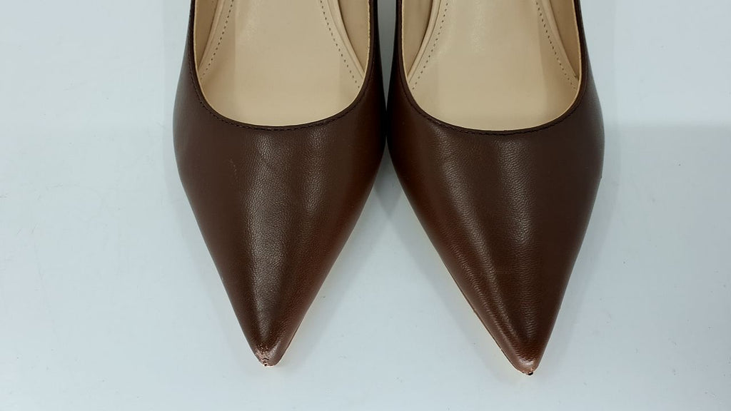 Marc Fisher Women's Alola Pump, Medium Brown Leather 210, 7.5 - Image 6
