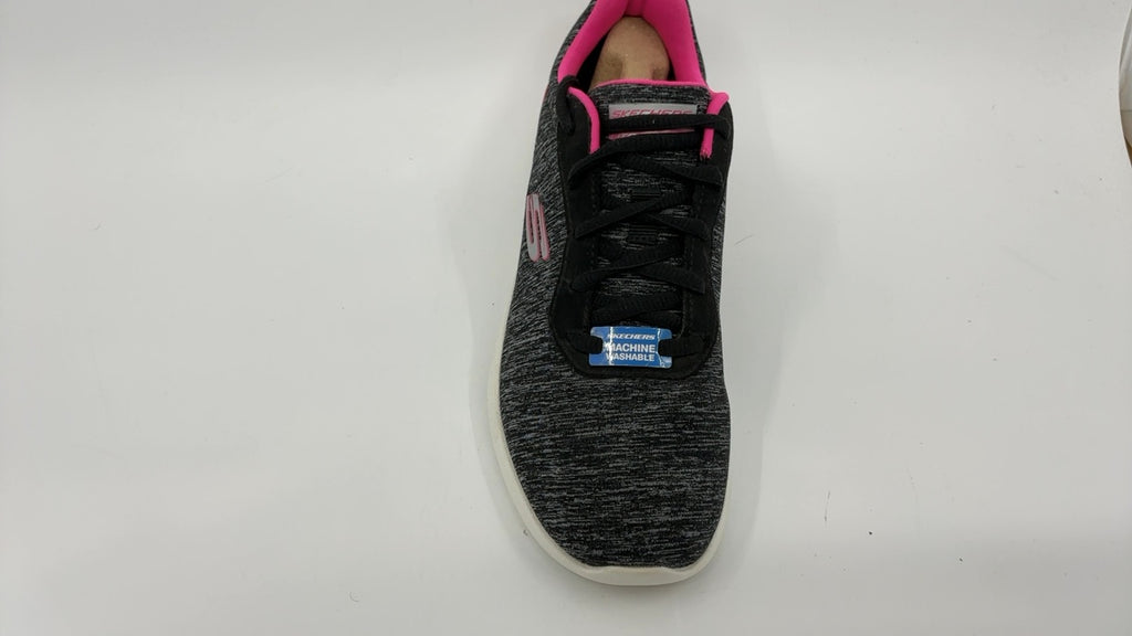 Skechers Women's Go Walk 5 True Sneaker, Gray/Pink, 6.5 - Image 2