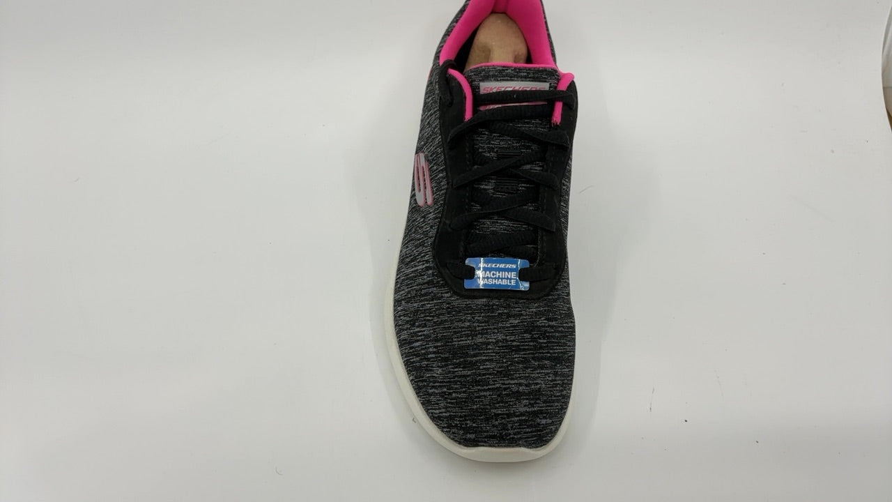 Skechers Women's Go Walk 5 True Sneaker, Gray/Pink, 6.5 - Image 2