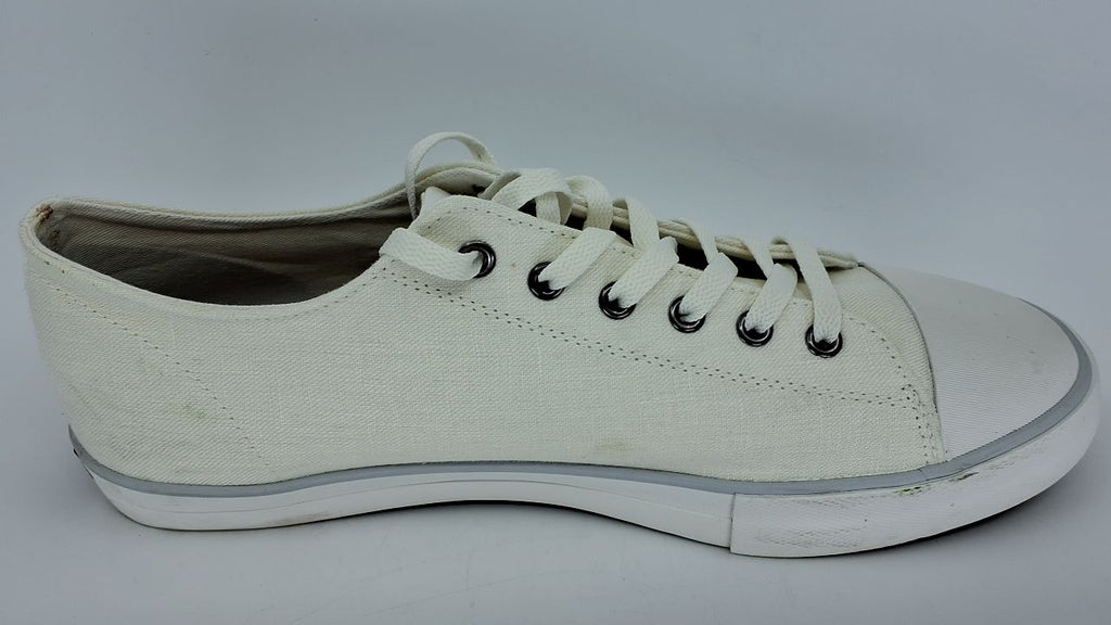Ben Sherman Mens Hadley Lace Up Sneakers Shoes Casual - Off White - Size 11 M - Image 2
