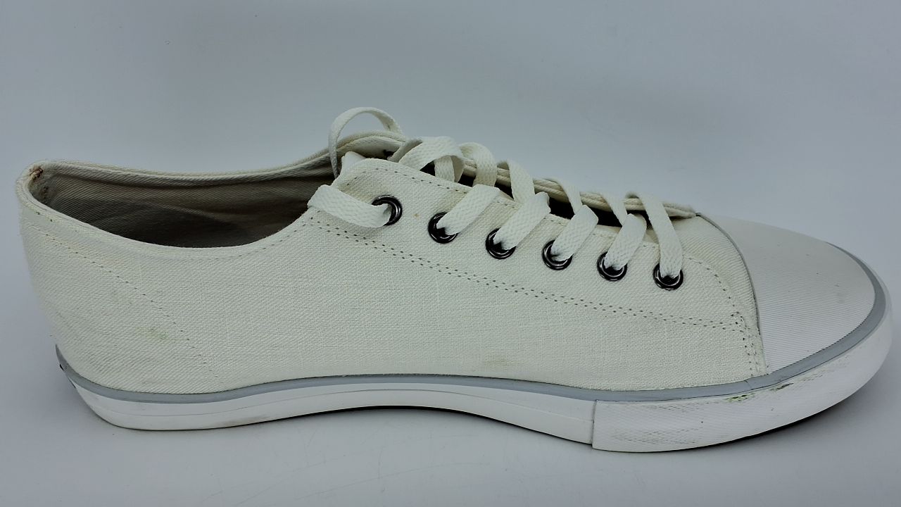 Ben Sherman Mens Hadley Lace Up Sneakers Shoes Casual - Off White - Size 11 M - Image 2