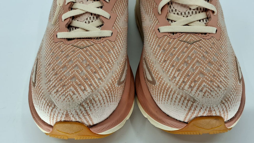 HOKA ONE ONE Clifton 9 Womens Shoes Size 8, Color: Sandstone/Cream - Image 10