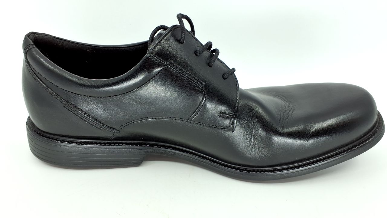 Rockport Mens Charlesroad Plaintoe Oxfords-shoes, Black, 13 Wide US - Image 6