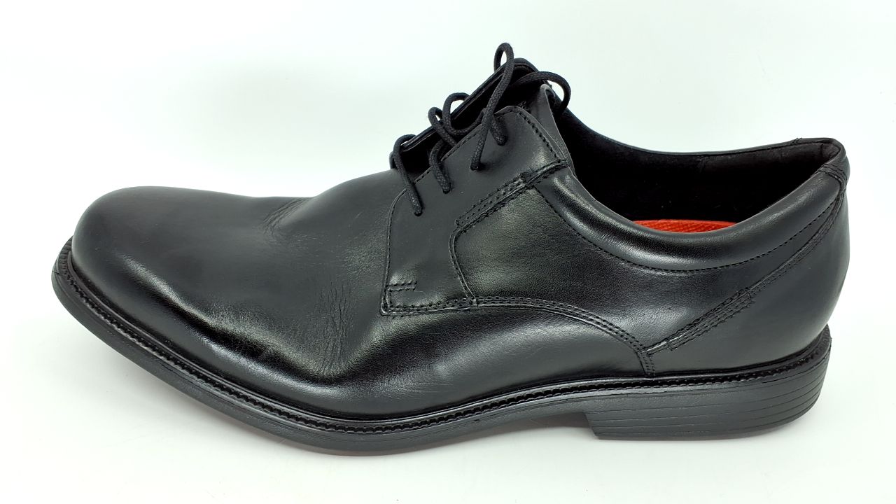 Rockport Mens Charlesroad Plaintoe Oxfords-shoes, Black, 13 Wide US - Image 7