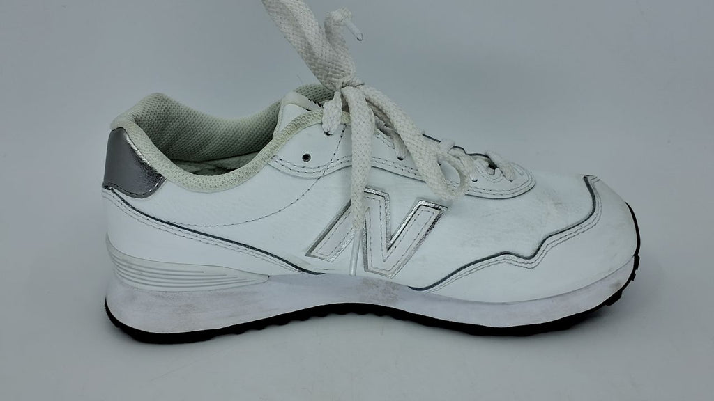 New Balance Women's 515 V3 Sneaker, White/Silver, 7.5 W - Image 2