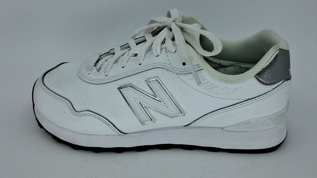 New Balance Women's 515 V3 Sneaker, White/Silver, 7.5 W - Image 3
