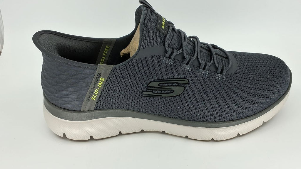 Skechers Men's Summits Hight Range Slip-in Sneaker Charcoal - Image 3