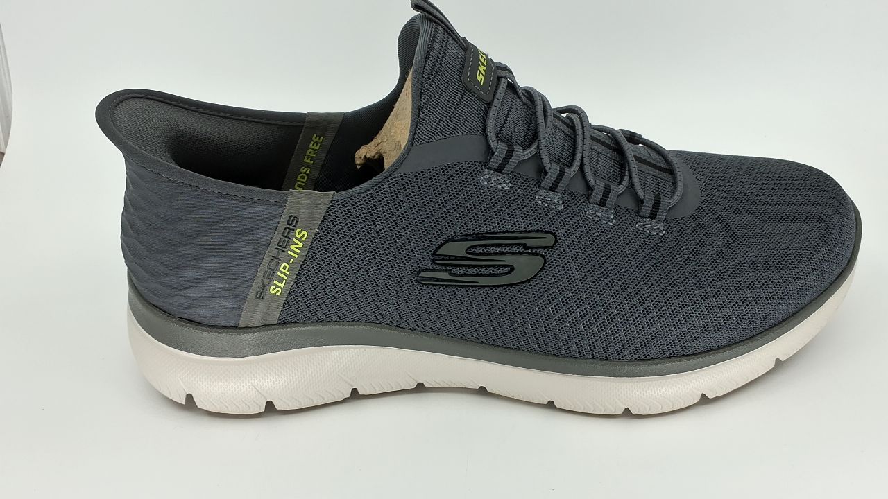 Skechers Men's Summits Hight Range Slip-in Sneaker Charcoal - Image 3