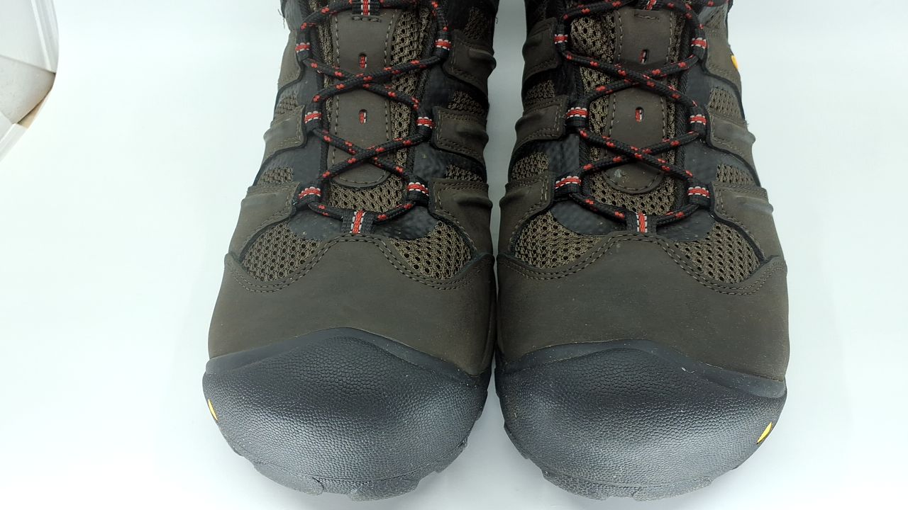 KEEN Utility Men's Lansing Mid Height Steel Toe Waterproof Work Boots