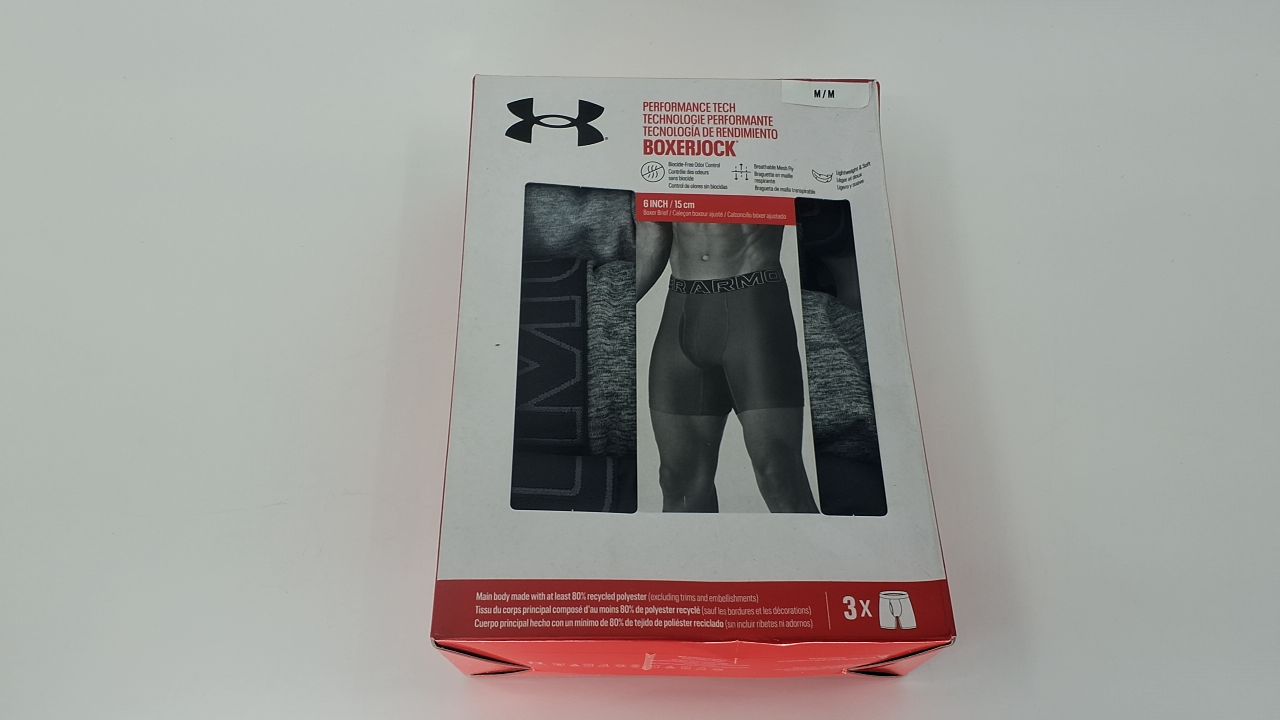 Under Armour Men's Multi-Pack Standard Tech Boxer Brief, 6" Inseam, All-Day Comfort & Ultra-Soft - Image 4