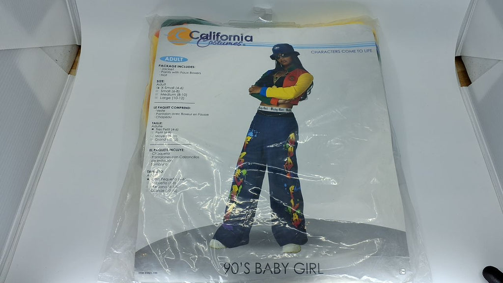 California Costumes, 90's Baby Girl, Adult, Multi, XS (size 4-6) - Image 5