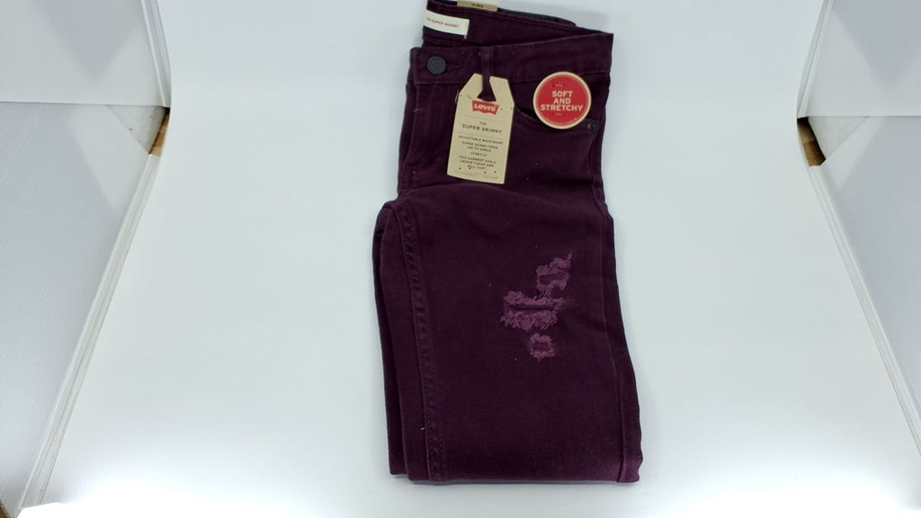 Levi's Girls' 710 Super Skinny Fit Color Jeans - Image 3