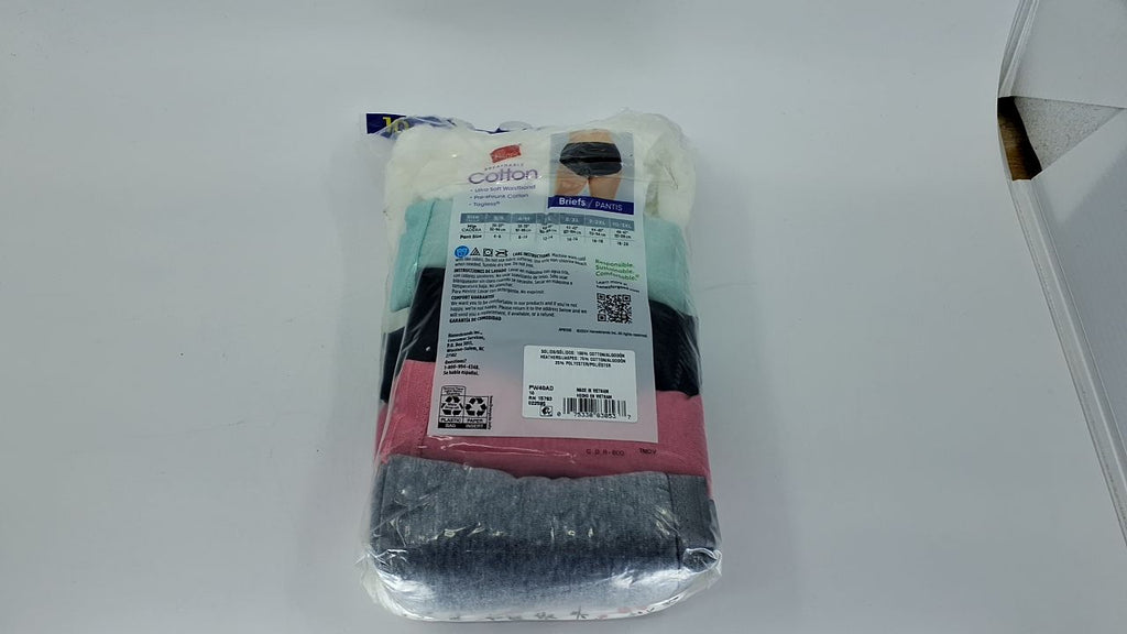 Hanes Women's Briefs Multipack, 100% Cotton, High-Rise & Breathable