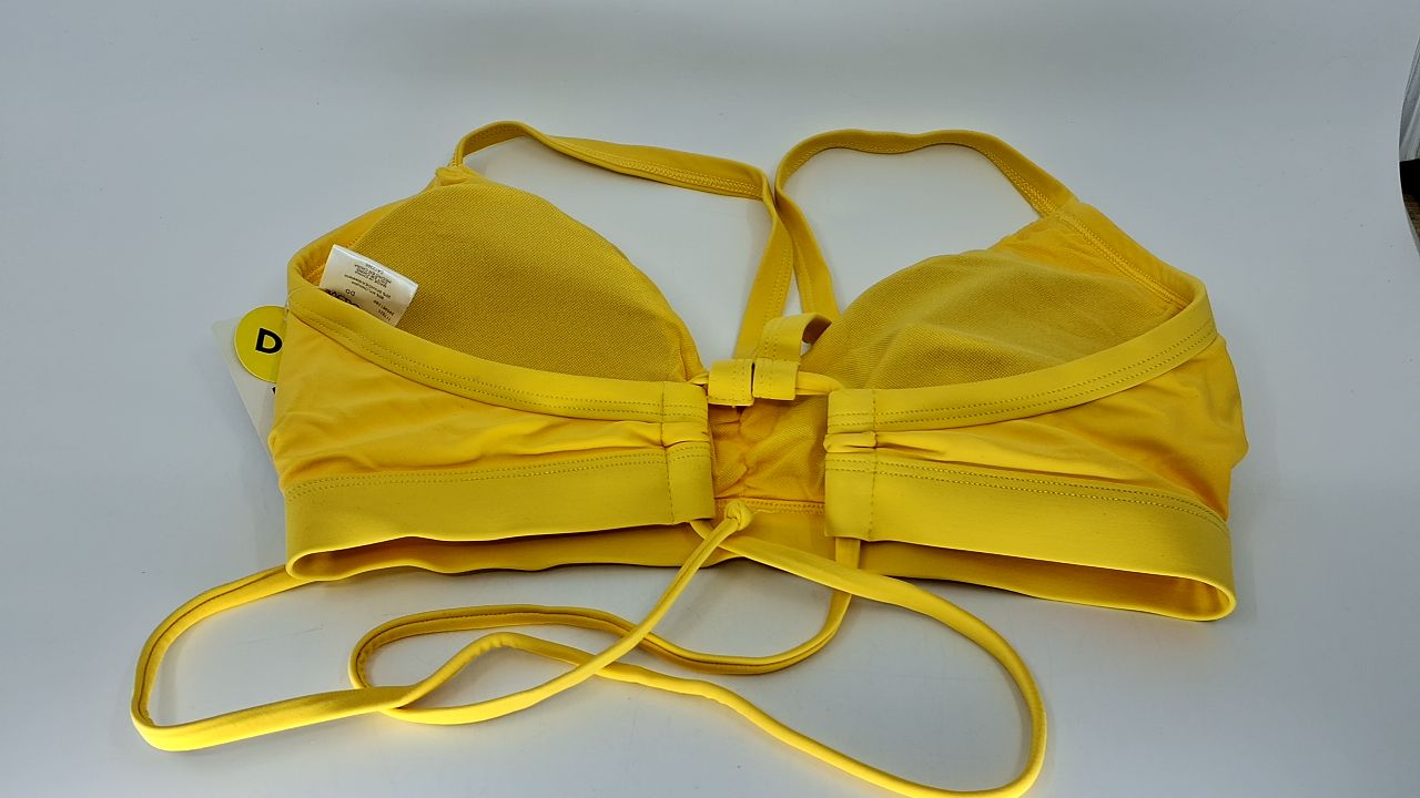 Body Glove Women's Standard Smoothies Drew Solid Underwire D, DD, E, F Cup Bikini Top Swimsuit with Adjustable 2-Way Back Detail, Canary - Image 7