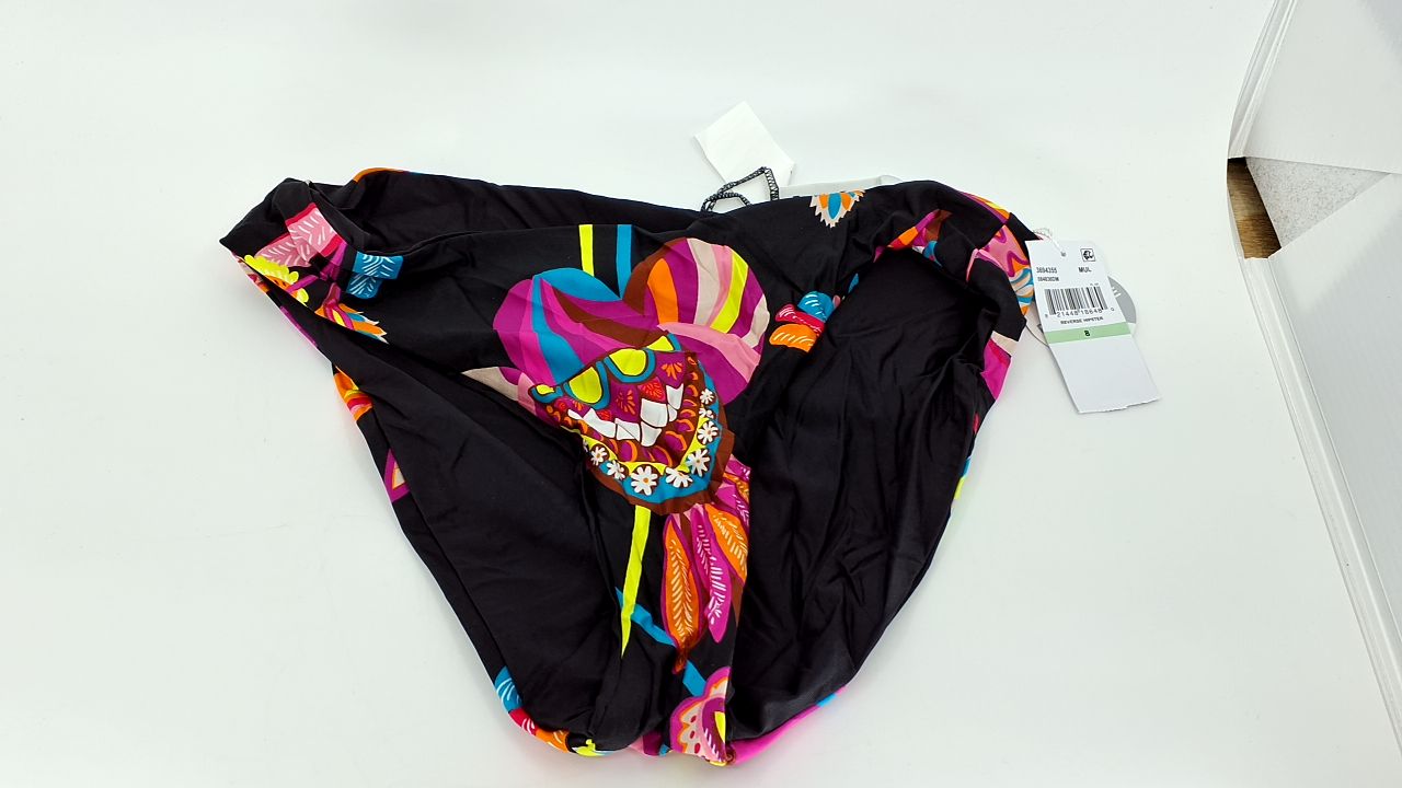 Trina Turk Women's Standard Luminary Hipster Bikini Bottom, Floral Print, Cheeky Coverage, Swimwear Separates, Multicolor - Image 6