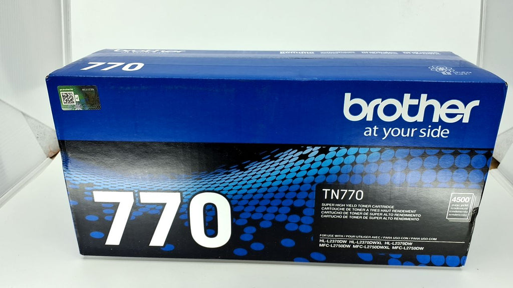Brother TN-770 HL-L2370DW L2370DWXL MFC-L2750DW L2750DWXL Toner Cartridge (Black) in Retail Packaging - Image 6