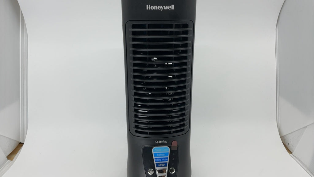 Honeywell QuietSet Personal Table Fan, Oscillating Personal Desk Fan with Quiet Operation, 4 Levels of Power and Sound, Black, HTF210B - Image 6