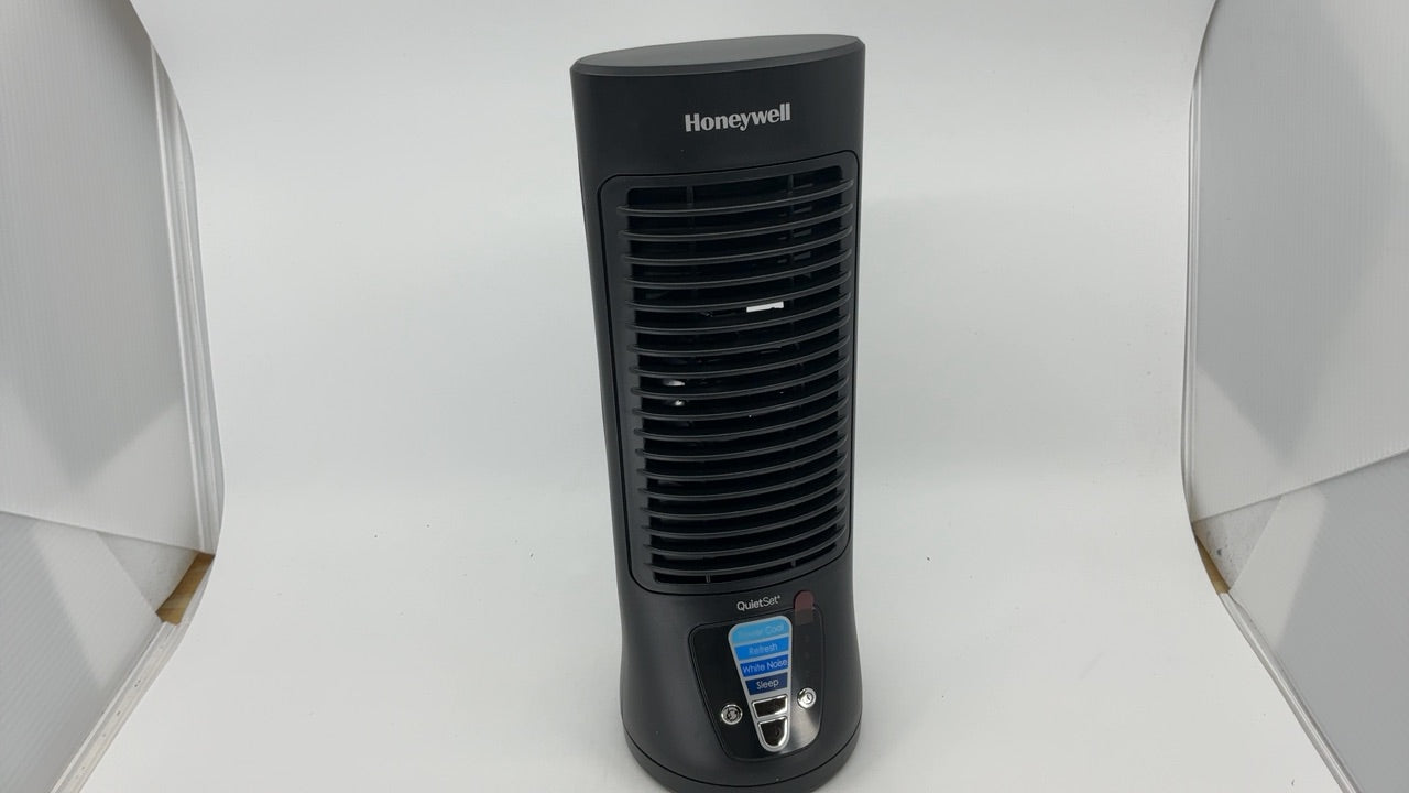 Honeywell QuietSet Personal Table Fan, Oscillating Personal Desk Fan with Quiet Operation, 4 Levels of Power and Sound, Black, HTF210B - Image 6
