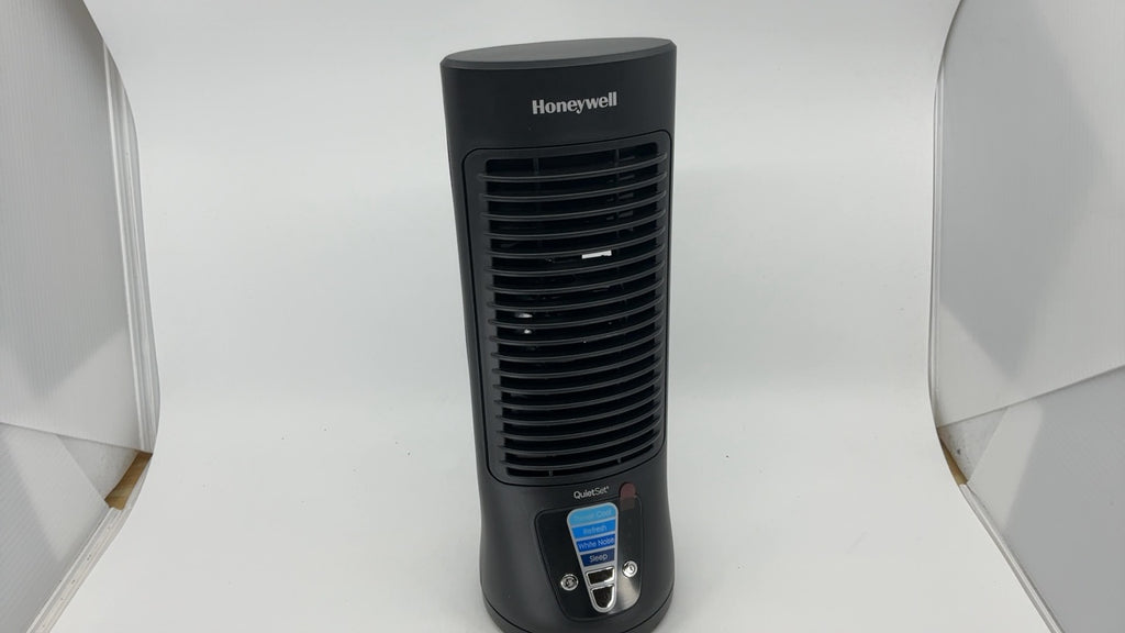 Honeywell QuietSet Personal Table Fan, Oscillating Personal Desk Fan with Quiet Operation, 4 Levels of Power and Sound, Black, HTF210B - Image 7