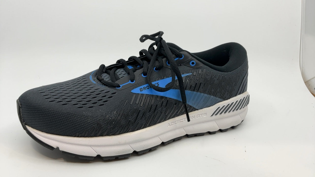 Brooks Men's Addiction GTS 15 Supportive Running Shoe - India Ink/Black/Blue - 9.5 Wide - Image 6