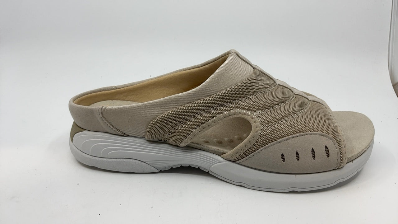 Easy Spirit Women's Traciee2 Flat Sandal, Silver Grey-Taupe, 9.5 X-Wide - Image 3