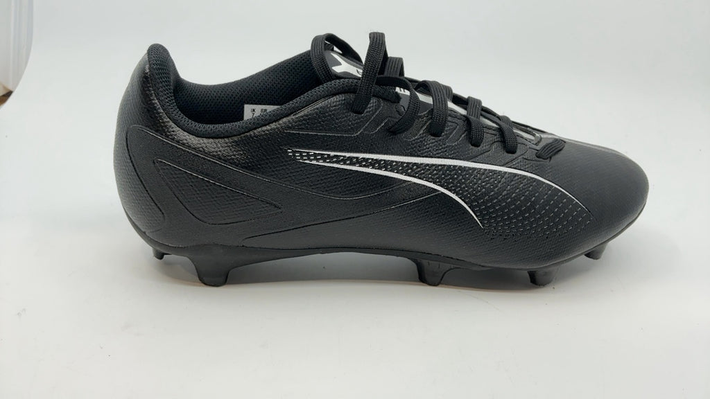 PUMA Men's Ultra 5 Play Firm, Artificial Ground Soccer Cleats Sneaker, Black White, 8 - Image 2