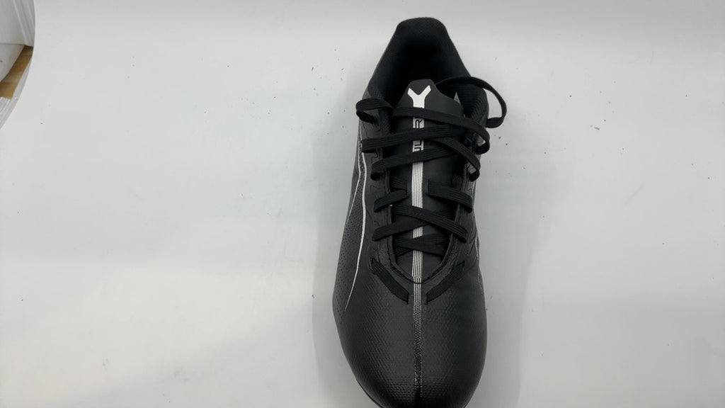 PUMA Men's Ultra 5 Play Firm, Artificial Ground Soccer Cleats Sneaker, Black White, 8 - Image 3