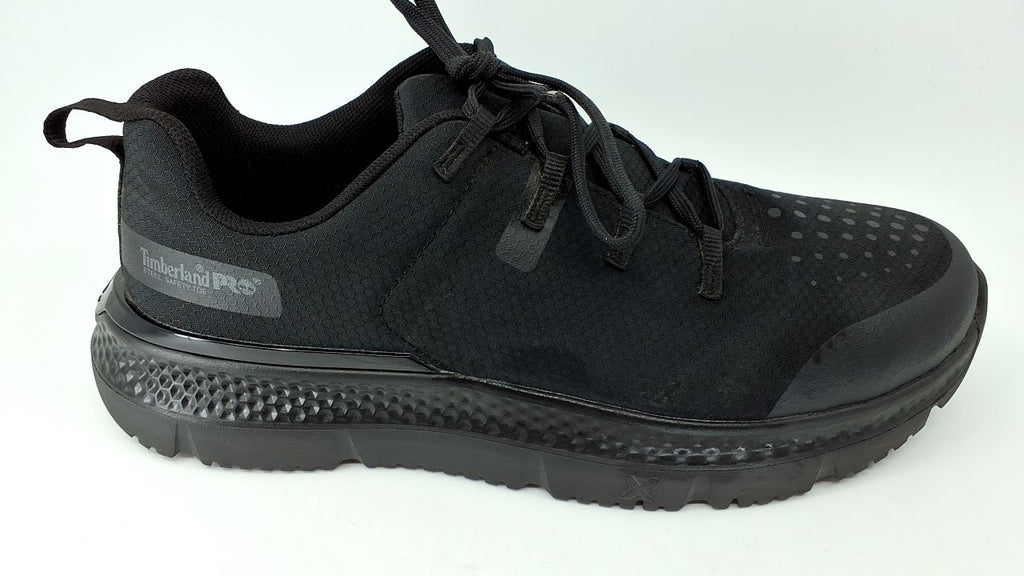 Men's Timberland PRO Intercept Steel Safety Toe Athletic Shoe Black 10.5M