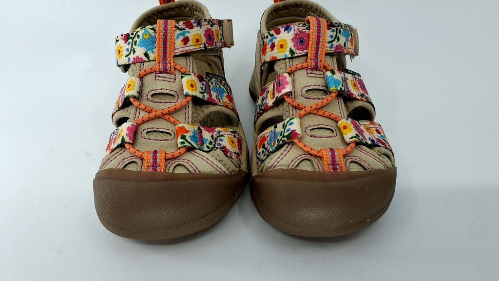 KEEN Unisex-Child Newport H2 Closed Toe Water Sandals, Safari/Birch, 7 - Image 9