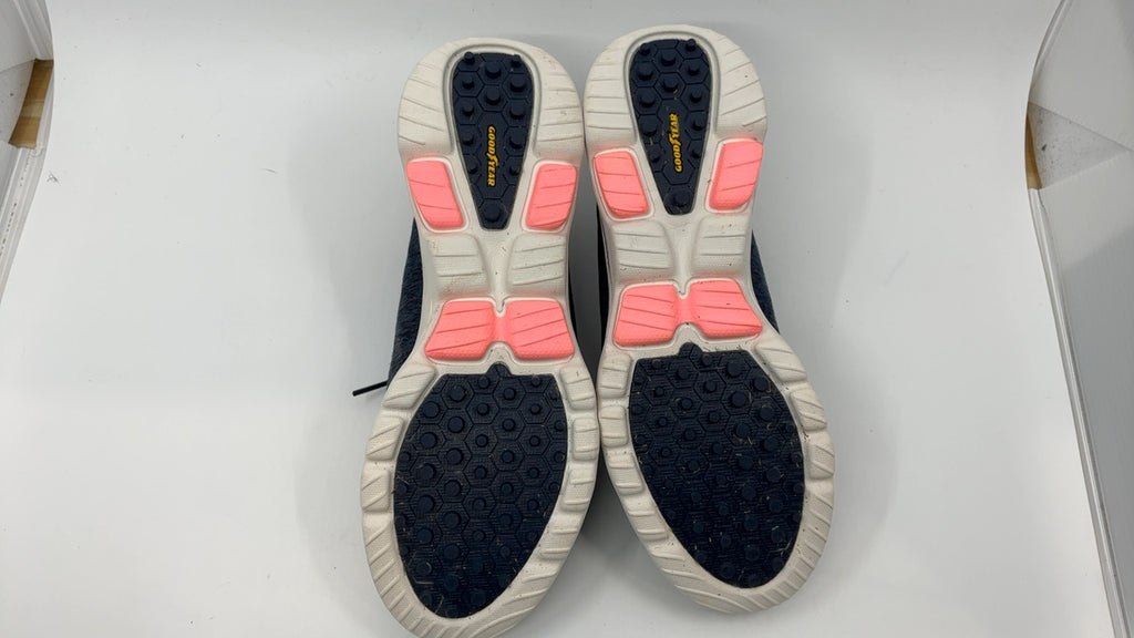 Go Walk 5 Relaxed Fit Slip-in Golf Shoe Navy/Pink - Image 4