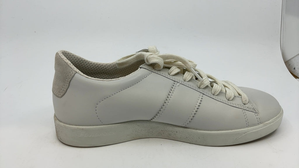 ECCO Women's Street Lite Retro Sneaker, White/Shadow White, 8-8.5 - Image 3