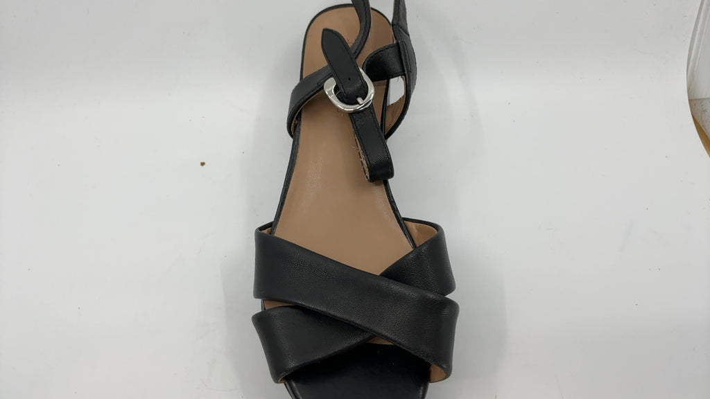 Aerosoles Women's Cosmos Heeled Sandal, Black Leather, 7.5 - Image 7